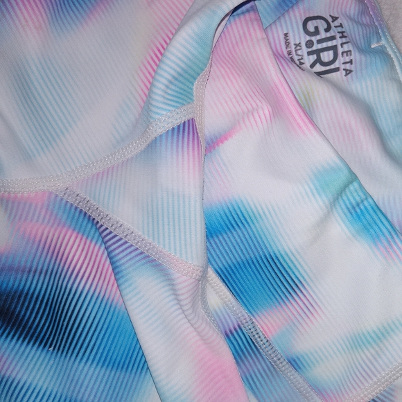 Athleta Girl Multicolor High Waist Compression Cropped Leggings XL/14 (Copy) - Picture 12 of 12